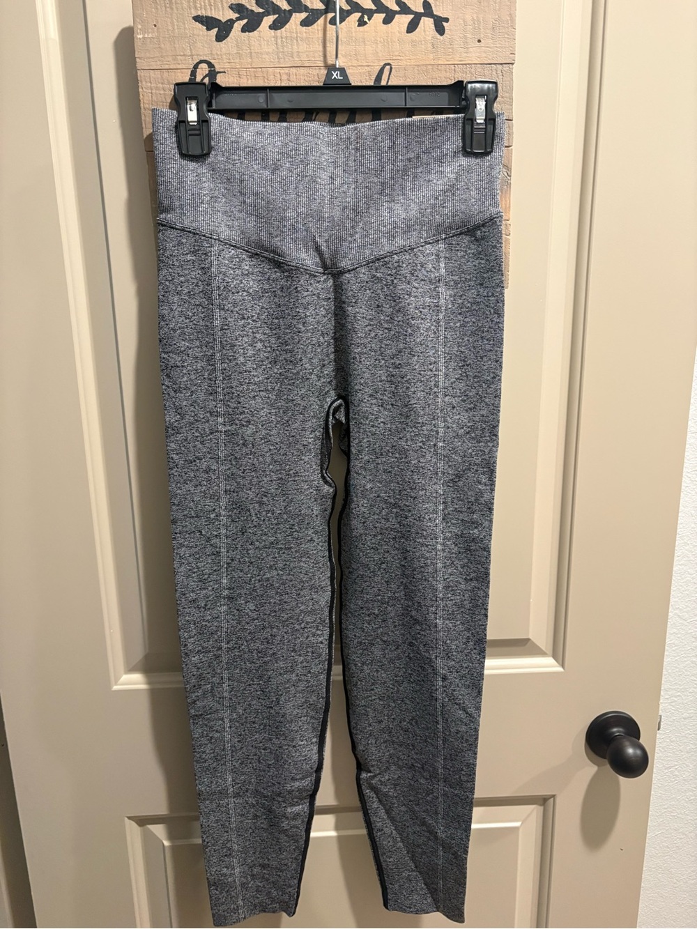Victoria's Secret Gray High-Waist Active Leggings